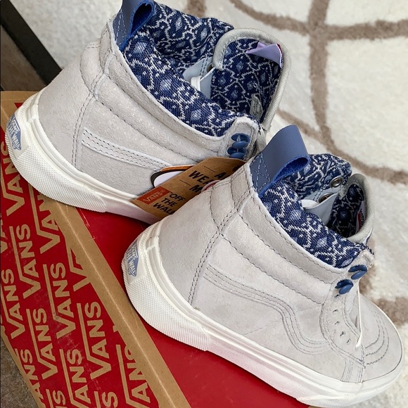 VANS SK8-Hi Mte Grey Violet/BlcDBlc WMNS - Picture 15 of 16